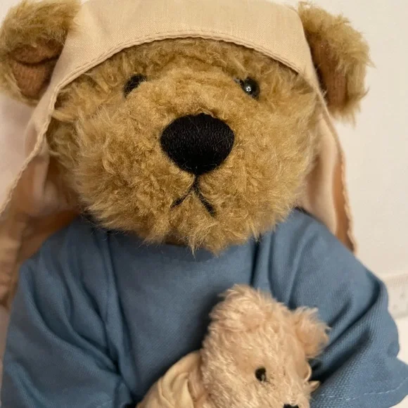 Terry’s Village - Nativity plush jointed Bears  - @10” in height - Picture 4 of 9